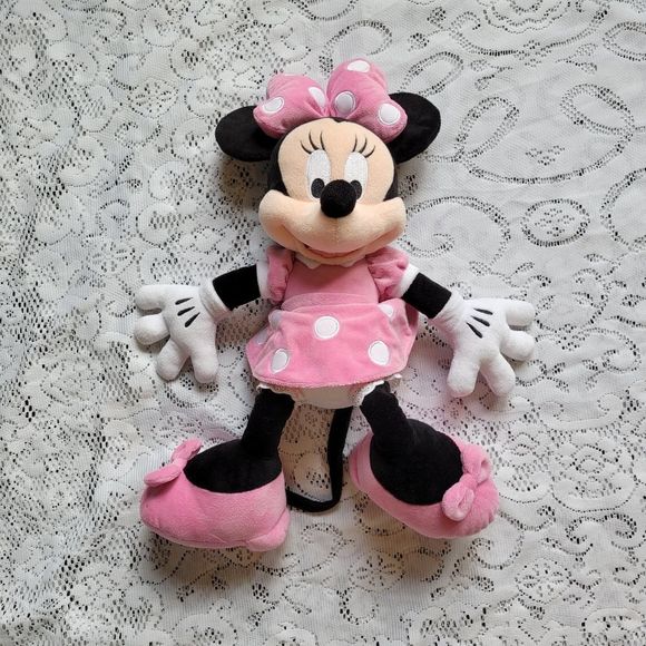 Disney Minnie Mouse Plush Toy 18" - Picture 6 of 15